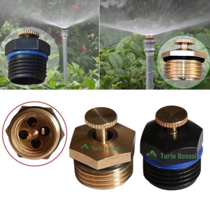 Béc tưới cây bằng đồng ren 21 21 4